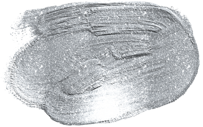 Silver Glitter Swatch